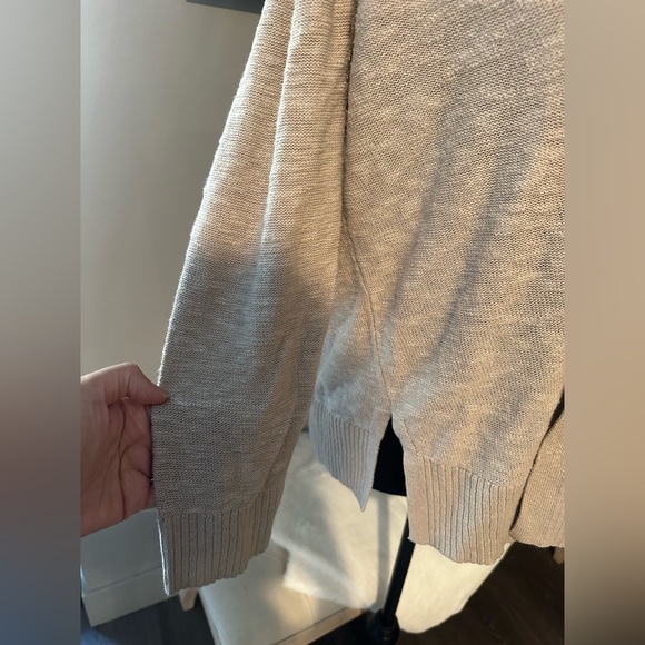 GAP Women's Tan Open-Front Cardigan size Large - Picture 2 of 4